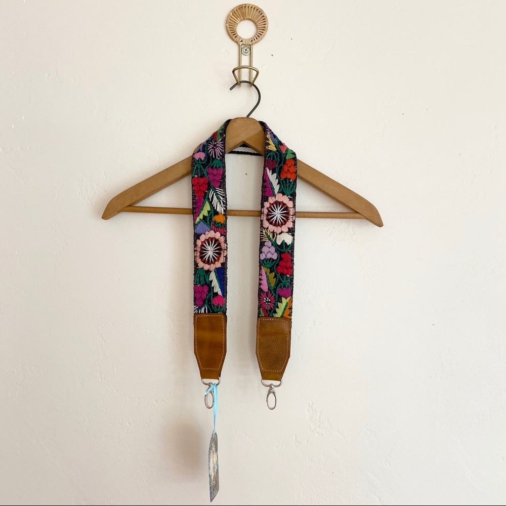 Guatemalan Hand Embroidered Bag/Camera Strap